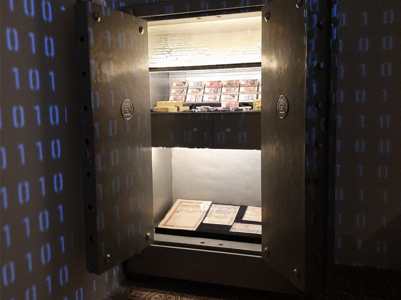 Exposição Notas de Memoria - Sala do Cofre